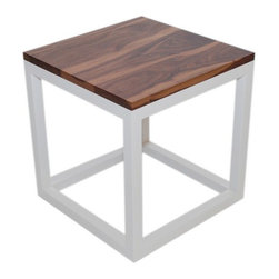 Blanco Cube Coffee Table - Coffee Tables