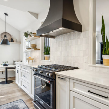 Black and White and Better All Over Kitchen