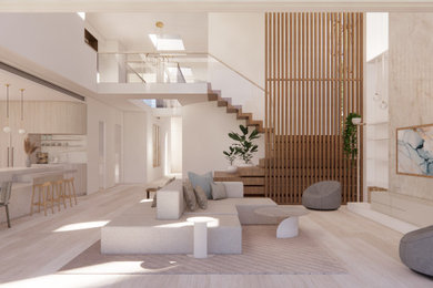 Inspiration for a modern living room.