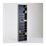 Стеллаж для CD/DVD-дисков, высота 2 метра, Everett LA REDOUTE INTERIEURS