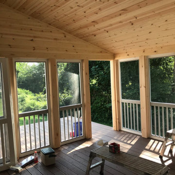 Interior of new Screened Room