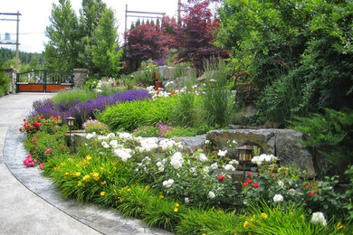 Свежая идея для дизайна: участок и сад в стиле рустика - отличное фото интерьера