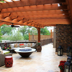 Attached Pergolas - Pergolas