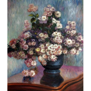 Monet "Chrysanthemums" Oil Painting