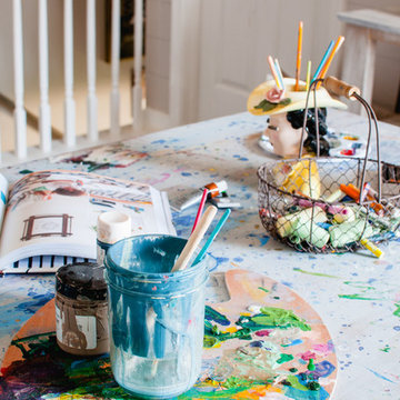 My Houzz: Farmhouse-Inspired DIY Style in a Suburban Kentucky Home