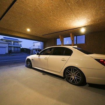 八ツ面山の見える家