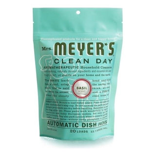 Mrs Meyers Clean Day 14448 Dryer Sheets, Basil Scent, 80 Count. 