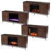 Venallo Electric Fireplace With Media Storage