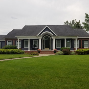 New soffit, fascia and siding in Auburn, MI