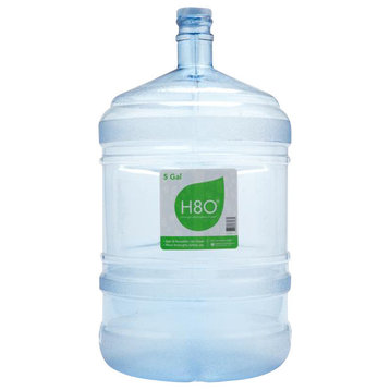 H8O Polycarbonate 5 Gallon Water Bottle With Handle and 48mm Cap