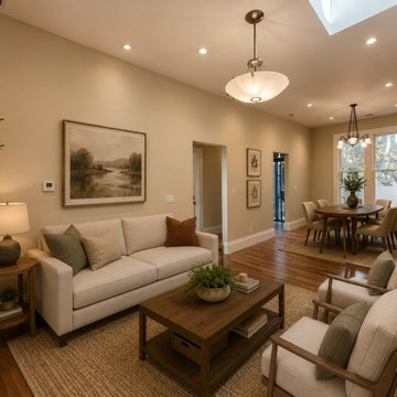 Transitional Open Floor Plan
