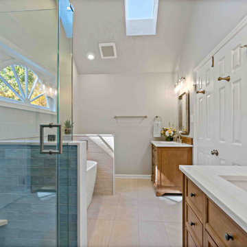 Contemporary Updates Transform Sterling Bathrooms