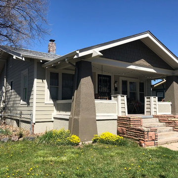 James Hardie Monterey Taupe Siding and Staggered Shake