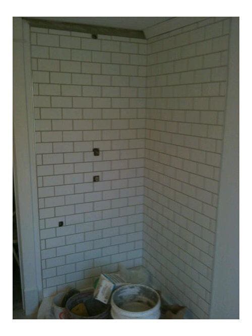 Grout Gone Wrong, How To Change Grout Color On Wall Tile