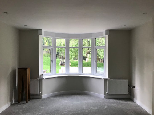 How To Dress Bow Bay Window With Curtains And Blinds Any Ideas On How Best To Dress This Window With Curtains And Blinds I Want Just The Sides Not Necessarily Be Drawn But As