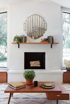 Fireplace surround and kitchen backsplash ideas