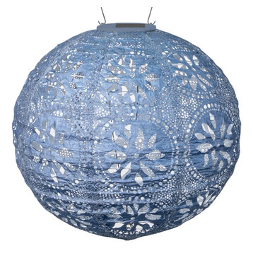 Soji Stella Boho Globe, Metallic Blue
