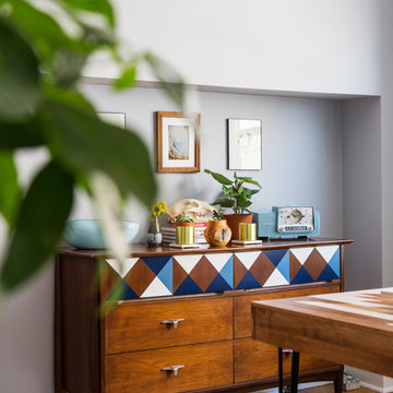 Dining Room Designed with Table by Woodward Trade Co