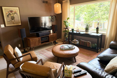 Example of a 1960s living room design