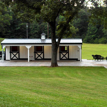 Horse Barn Turned Dog Kennel