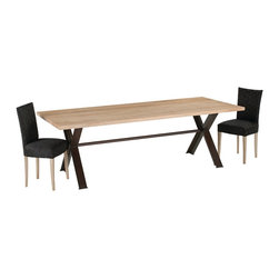 Syntaxe 300 cm Fixed Dining Table - Dining Tables