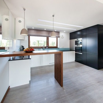 Sleek Modern Kitchen