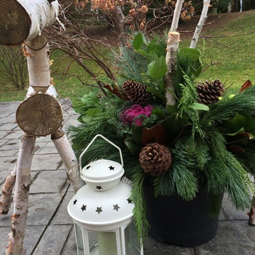 Patio Christmas Decorating