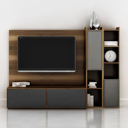 Modern Wall Unit Lyrics 20 by Huppe - $4,962.00 - Entertainment Centers And Tv Stands