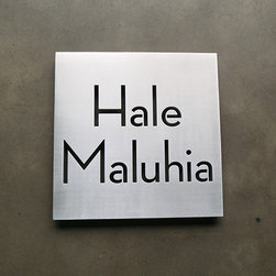 custom modern house numbers - Outdoor Products