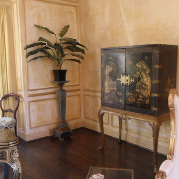 Historic Living Room / Before & After