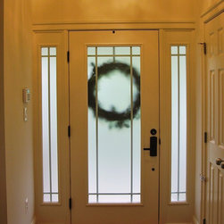 Satin - Entry - Stained Glass Panels