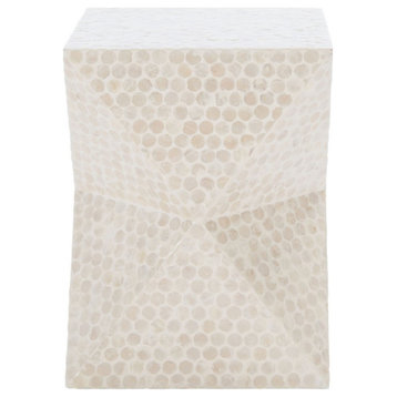 Lian Accent Table White