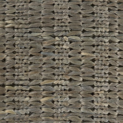 Tropics Hand Woven Light Gray Rug - Area Rugs