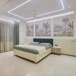 Andaaj, Lush Forest Theme Wallpaper for Rooms, Customised - Wallpaper