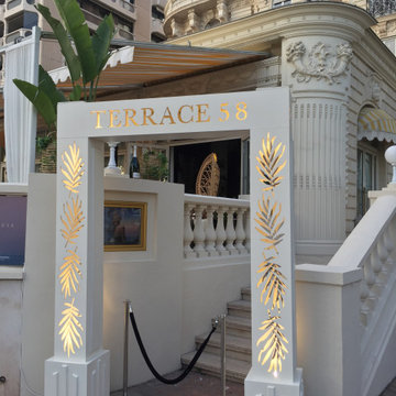 Cannes - Création d'un bar-terrasse à Cannes, La Croisette