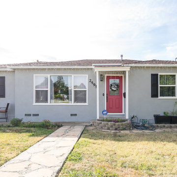 El Cajon Remodel with Gray Exterior Paint