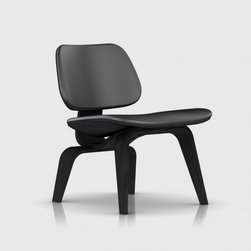 Eames&reg; Moulded Plywood Upholstered Lounge Chair LCW - Armchairs and Accent Chairs
