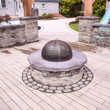Pergola & Labyrinth Landscape