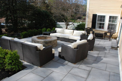 Stone patio photo in Boston
