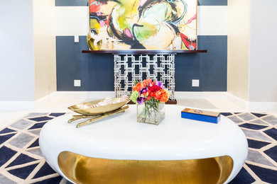 Trendy living room photo in San Francisco