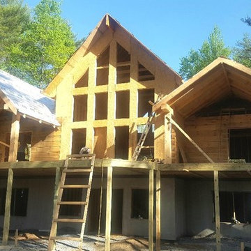 Morganton, NC Custom Log Home (6 x 12 Genesis Log)
