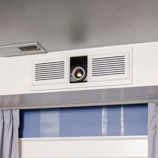 Photo of a contemporary home cinema in Richmond.