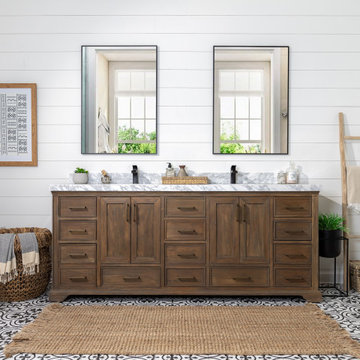 Charlotte Teak Wood Vanity