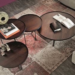 Billy Wood Coffee Table by Cattelan Italia - $1,299.00 - Coffee Tables