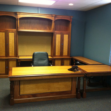 Two toned executive office