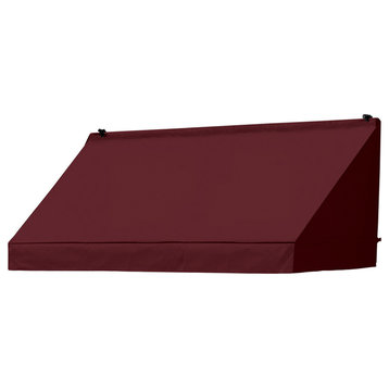 6' Classic Awnings in a Box, Burgundy