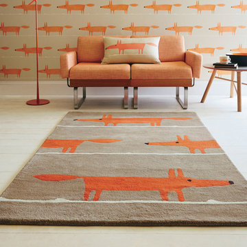 Mr Fox Rugs in Cinnamon