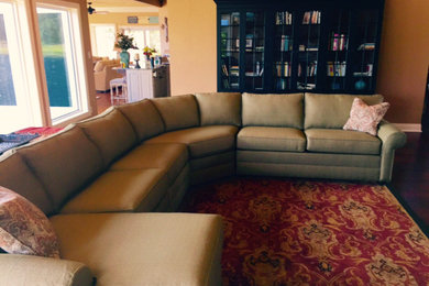Living room - transitional living room idea in Little Rock