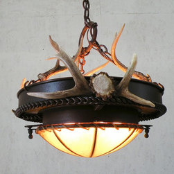 Custom Antler Ceiling Light - Ceiling Lighting
