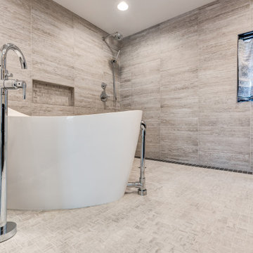 Modern Contemporary Bathroom Urbana IL
